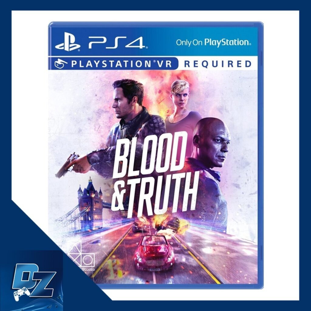 Blood &amp; Truth PS4 Games มือ 1 New ต้องมี PlayStation VR เท่านั้นนะครับ [แผ่นเกมส์ PS4] [แผ่น PS4 แท้] [PS4 Game]