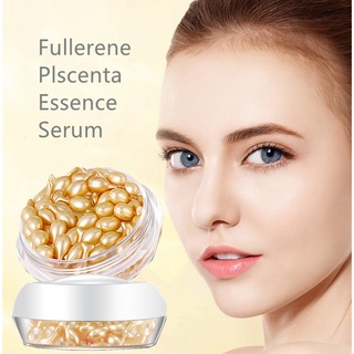 Youskin YOUSKIN Fullerene Placenta Essence เอสเซ้นบํารุงผิวหน้า ช่วยให้ความชุ่มชื้น ลดริ้วรอย ความเข้มข้นสูง 0.34 มล. X30 ชิ้น X1 กล่อง