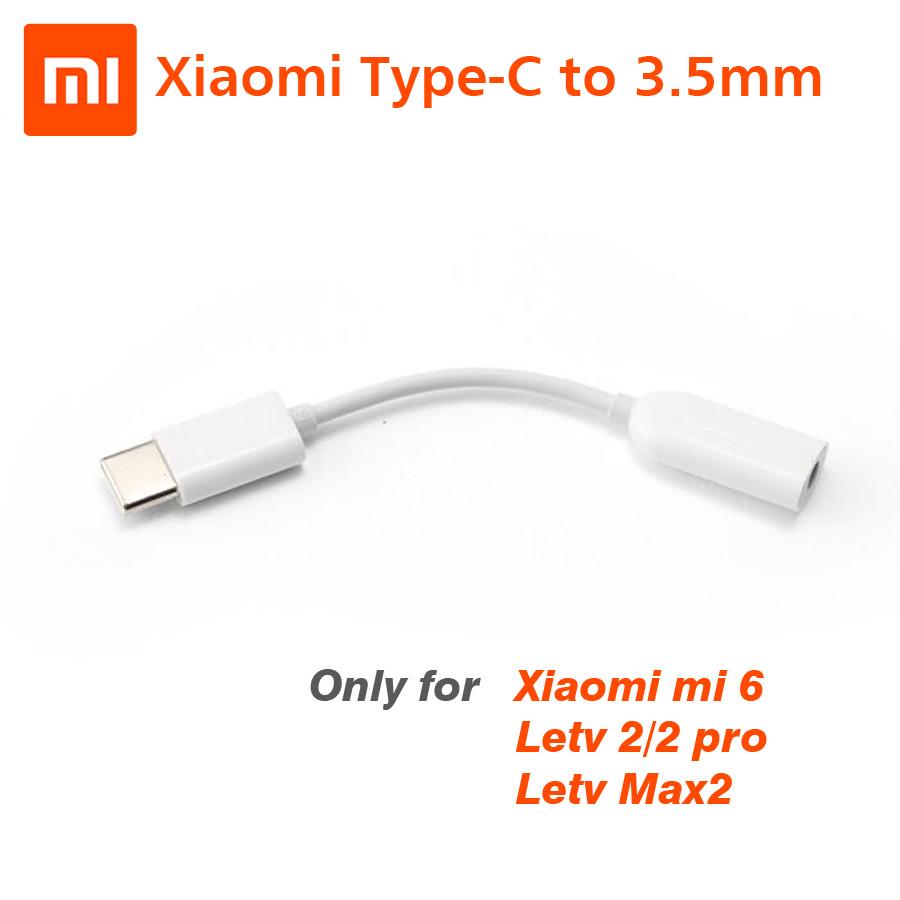 Xiaomi Type-C to 3.5mm Earphone cable Adapter usb 3.1 Type C USB-C male to 3.5mm