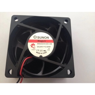 60mm fan For Sunon MB60252VX-000C-A99 6025 60mm fan DC 24V 2.64W High-end inverter cooling fan