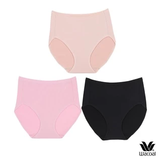 Wacoal Surprise Short Panty กางเกงในใส่สบายวาโก้ รูปแบบเต็มตัว แพ็ค 3 ชิ้น รุ่น WU4C34/WU4T34 สีดำ-เบจ-ชมพู