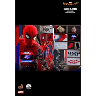 HOT TOYS QS015B SPIDER-MAN : HOMECOMING : SPIDER-MAN DELUXE VERSION SPECIAL EDITION