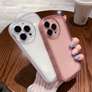 เคสโทรศัพท์มือถือแบบนิ่ม ใส กันกระแทก กันรอยกล้อง สีหวาน สําหรับ VIVO U10 Y11 Y12 Y15 Y17 Y19 Y31 Y51 Y53S Y51A Y52 Y72 Y30 Y30i Y50 Y21 Y21T Y21S Y33T Y33S