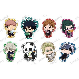 Jujutsu Kaisen - Curly War Clear Clip Badge Reading ver มหาเวทย์ผนึกมาร ของแท้จากญี่ปุ่น