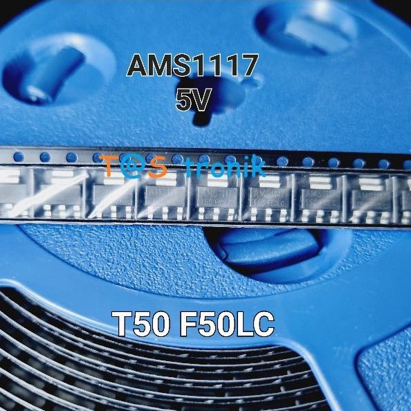Ic regulator ams1117 5V ams1117 5.0 ams 1117 5v ตัวควบคุมแรงดันไฟฟ้า