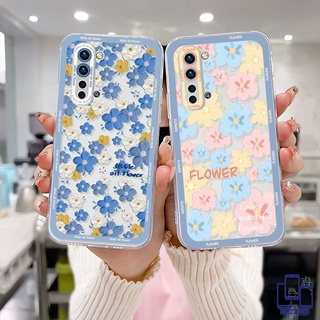 เคสนิ่ม เคสใส Realme C11 2021 C21Y C31 C35 C15 C21 C25 C20 C3 C12 C2 C25S 5 5S 5i C17 7i C1 C25Y C2 C3i 6i C20A realme Narzo 20 10 10A 20A 30A กันแตก ลายดอกไม้จิ๋ว แฟชั่น เคสโทรศัพท์มือถือ