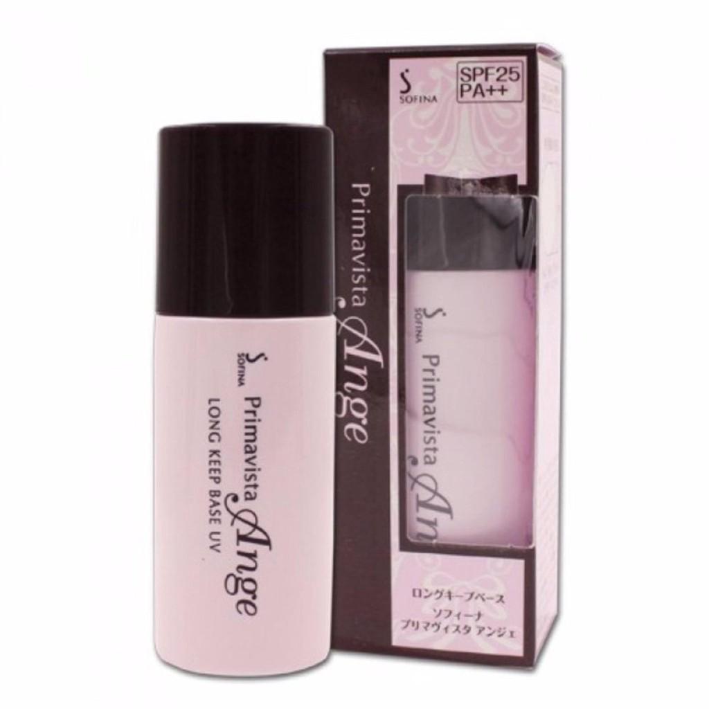 SOFINA Primavista Ange Long keep Base UV SPF25 PA++ 25ml โซฟิน่า เบสรองพื้นคุมมันปกป้องผิวจากรังสียูวี