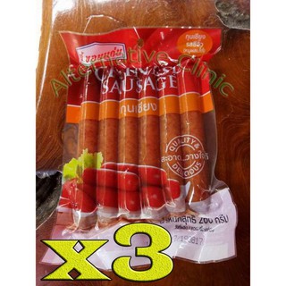 S. Khonkaen Chinese Pork Sausage 260g 3 shachets