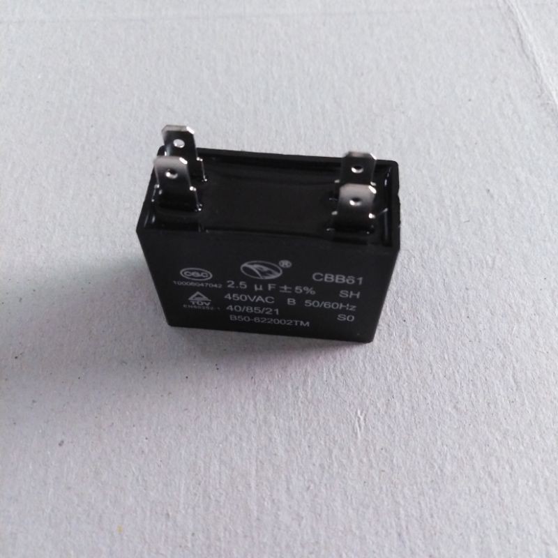 คาปา​ซิ​เตอร์#​พัดลม​แอร์​2.5uf/450VAC​