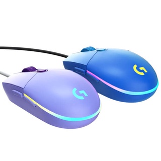 [Official flagship store] Logitech G102 second generation purple RGB ...
