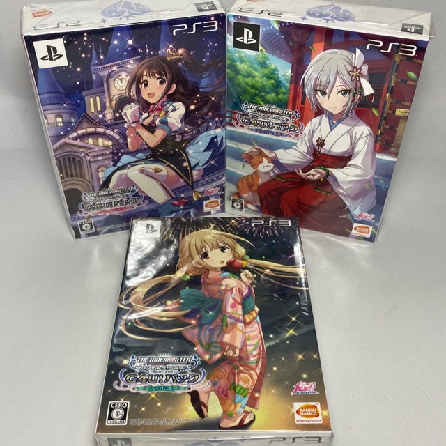 PS3 : TV Anime IdolM@ster - Cinderella Girls G4U! Pack Vol. 1+2+3 SET   idolmaster