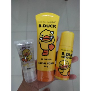 โฟมล้างหน้า+โรลออนB Duck+ ฟรีเจลแอลกอฮอล์**ส่งด่วน**