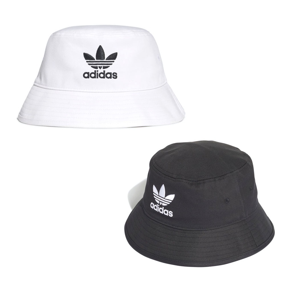 Adidas Collection อาดิดาส หมวกบักเก็ต หมวกปีกรอบ SPF Adicolor Trefoil Bucket Hat  AJ8995 / FQ4641   