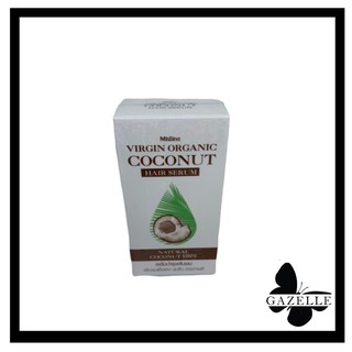 Mistine virgin organic coconut hair serum[35ml.]มิสทีน เวอร์จิ้น ออร์แกนิค โคโค่นัท เซรั่มบำรุงผม