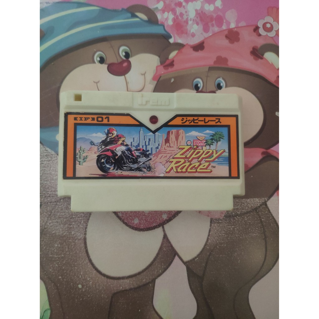 ตลับเกมส์แท้ Famicom (Fc) Zippy Race