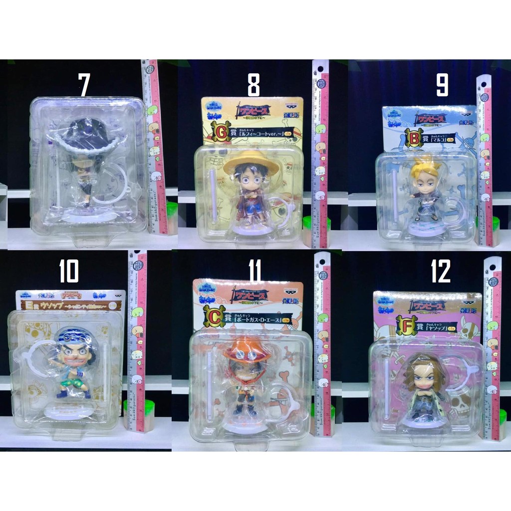 (ของแท้ แมวทอง) วันพีช ด๋อย (อัพเดตเพิ่ม13รายการ) ONE PIECE Ichiban Kuji Kyun Chara jqPg