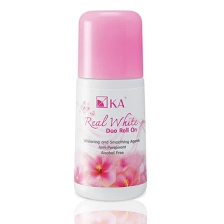 KA Real White Deo Roll On - Grace 25 ml. (6 ชิ้น)/ เคเอ เรียล ไวท์ ดีโอ กลิ่นเกรซ โรลออนระงับกลิ่นกาย