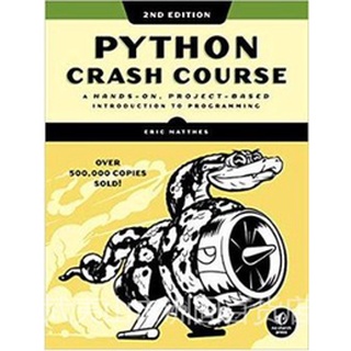 Python Crash Course, 2nd Edition✍English book✍หนังสือภาษาอังกฤษ ✌การอ่านภาษาอังกฤษ✌นวนิยายภาษาอังกฤษ✌เรียนภาษาอังกฤษ✍