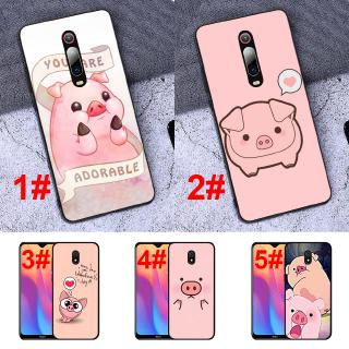 168 f เคสโทรศัพท์มือถือซิลิโคนลายหมูน่ารัก redmi k 20 pro note 4x5 a prime 6 7 8 t