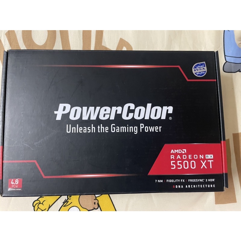 RX5500xt powercolor มือสอง ประกันถึง 20/9/23