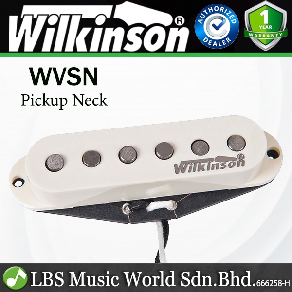 Wilkinson WVSN 60s Style Single Coil Neck Pickup สําหรับกีตาร์ไฟฟ้า