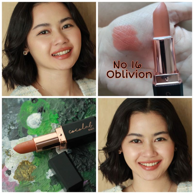 Colab Beauty ลิปแมทเนื้อครีม เบอร์16 น้ำตาลส้ม