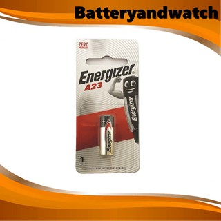 ถ่านกระดุม ถ่านนาฬิกา แพ็ค 1 ก้อน Energizer A23 , 23A 12V. Zero Mercury *ของเเท้รับประกัน