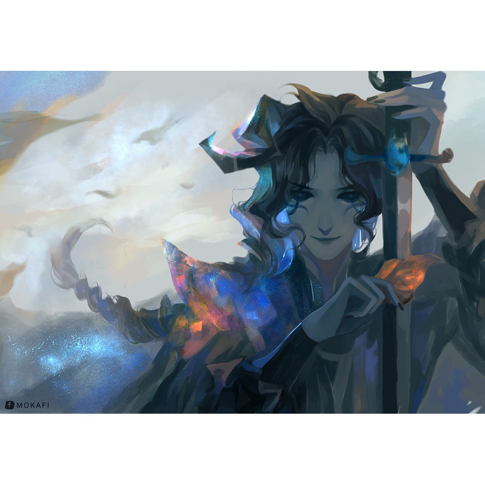 [Printart] ภาพวาด Joseph Desulnier รุ่นผิว Azrael