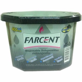 กล่องดูดความชื้น ฟาร์เซ็นท์ Farcent 450 มล. (ดำ) x 1 อัน