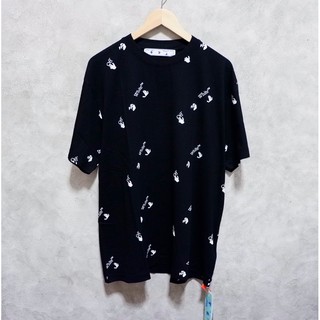 Steadymental - Off-White All Over Logo T-Shirt