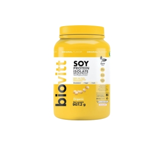 Biovitt Soy Protein Zero ไบโอวิต โปรตีน ถั่วเหลือง ซอย โปรตีน ไอโซเลท เข้มข้น กลมกล่อม ทานง่าย