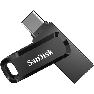 64 GB FLASH DRIVE (แฟลชไดร์ฟ) SANDISK ULTRA DUAL DRIVE GO USB TYPE-C (SDDDC3-064G-G46)