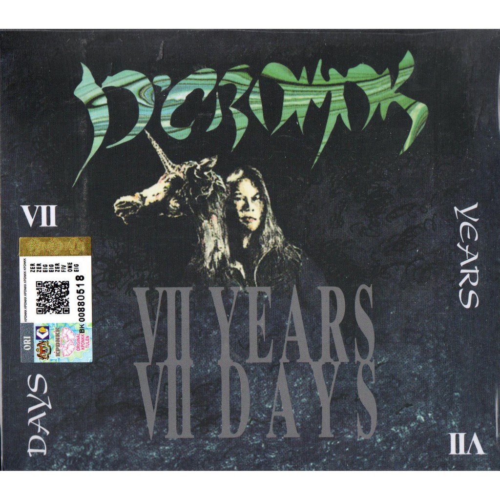 CD DCROMOK : VII Years VII Days Part I (7 Lagu-Lagu)