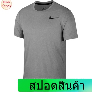 NIKEกัปปะเสื้อยืดยอดนิยม Nike Mens Breathe Short Sleeve Training Top NIKE Mens Womens T-shirts