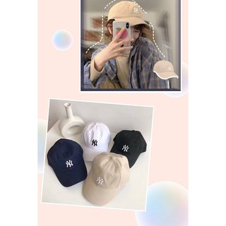 [พร้อมส่ง] หมวกCap หมวกแก๊ป  NY ลายปัก แบบใหม่ ใส่เท่ สวยๆ