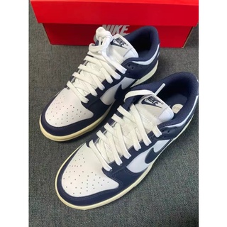 Nike Dunk Low Midnight Navy and White