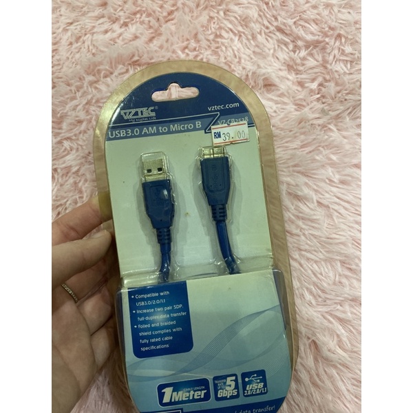 USB 3.0 AM เป็น Micro B