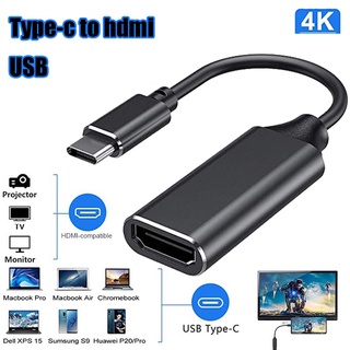 ⭐จัดส่งที่รวดเร็ว⭐อะแดปเตอร์แปลงType-C เป็น Hdmi Usb 3.1 Usb C ตัวผู้ เป็น Hdmi ตัวเมีย 4k Hdmi HDMI 1.4