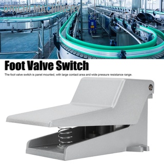 Orichi Machinery วาล์วเท้าอลูมิเนียมขนาดเล็กอุปกรณ์เหยียบเท้า 5 Way 2 Position 4F210`08