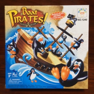 pirate boat balancing game penguin เกมเพนกวินตกเรือ พร้อมส่ง