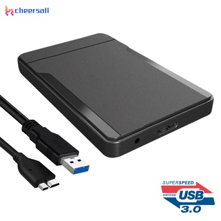 [cheer] กล่องฮาร์ดดิสก์ HDD USB3.0 2.0 2.5 นิ้ว SATA SSD สําหรับแล็ปท็อป