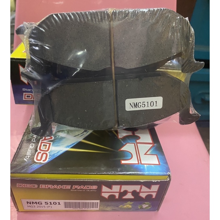 NTN แท้ ผ้าดิสเบรคหน้า MG-3 เกรด Ultra Premium / ก้ามเบรคหลัง ผ้าเบรคหลัง ผ้าเบรคหน้า MG3 1.5L ปี 2015 -ปัจจุบัน