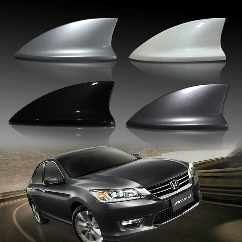 เสาครีบฉลาม Accord รุ่นTop-N แบบติดหลอก ต่อสัญญานไม่ได้  ครีบฉลาม แอคคอร์ด เสาอากาศรถยนต์ Honda Acco