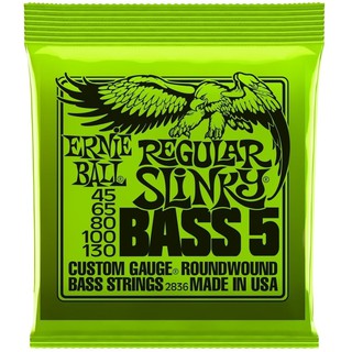 Ernie Ball สายเบส 5 สาย รุ่น Regular Slinky P-02836 เบอร์ 45/130