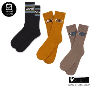 ถุงเท้าVANS CREW SOCK 1 PK PACK **ได้ 1 คู่**สินค้ามีประกันแท้