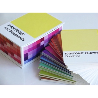 พร้อมส่ง Pantone Postcard Box: 100 Postcards (โปสการ์ด สี)