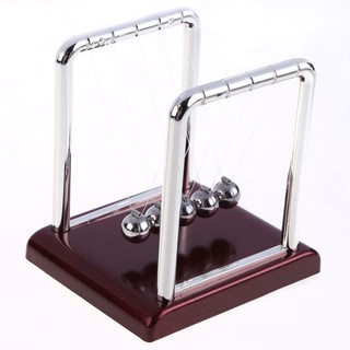 ลูกตุ้มนิวตัน ลูกตุ้มวิทยาศาสตร์ ส่วนลด100 บาท โค้ด Newtons Cradle Balance Balls Desk Toy