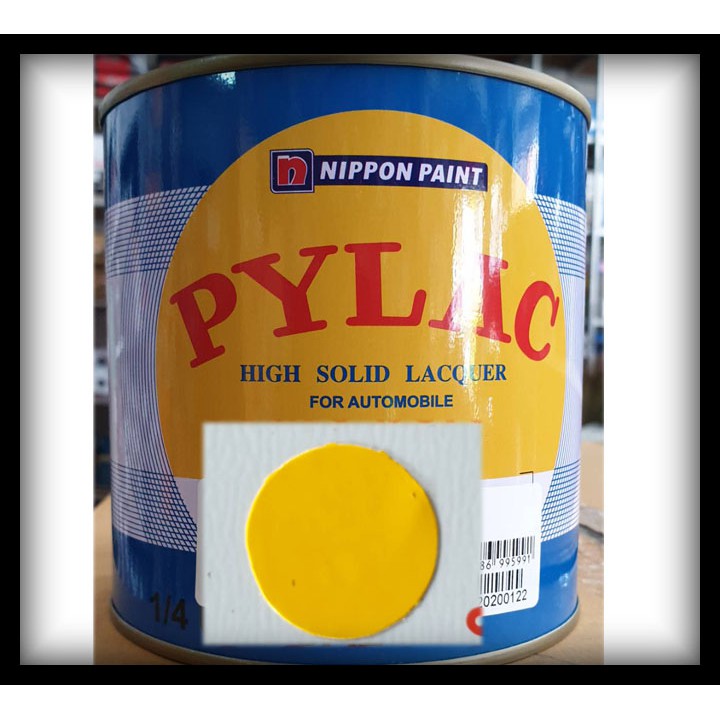 สีพ่นรถยนต์ TX-9913 PYLAC สีเหลือง