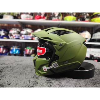 MT street fighter sv solid matt green (สีด้าน)