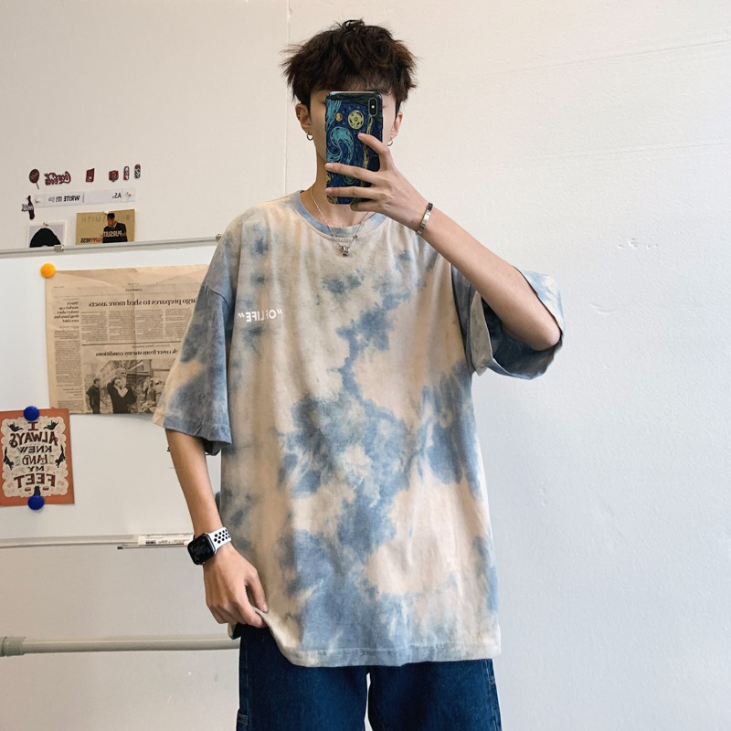 SUNDAY2020 เสื้อยืดมัดย้อมมัดใจใส่ไปแอ่วสาวๆ ไม่มีพลาดแน่นอน ผ้าใส่สบายรุ่นฮิตตลอดกาล